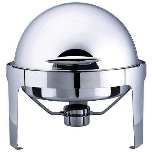 Stainless Steel Roll Top Chafing Dish Set (READ THE DESCRIPTION)