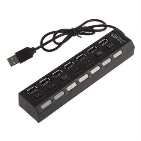 7 Ports USB 2. 0 Hub- High Speed USB Hub