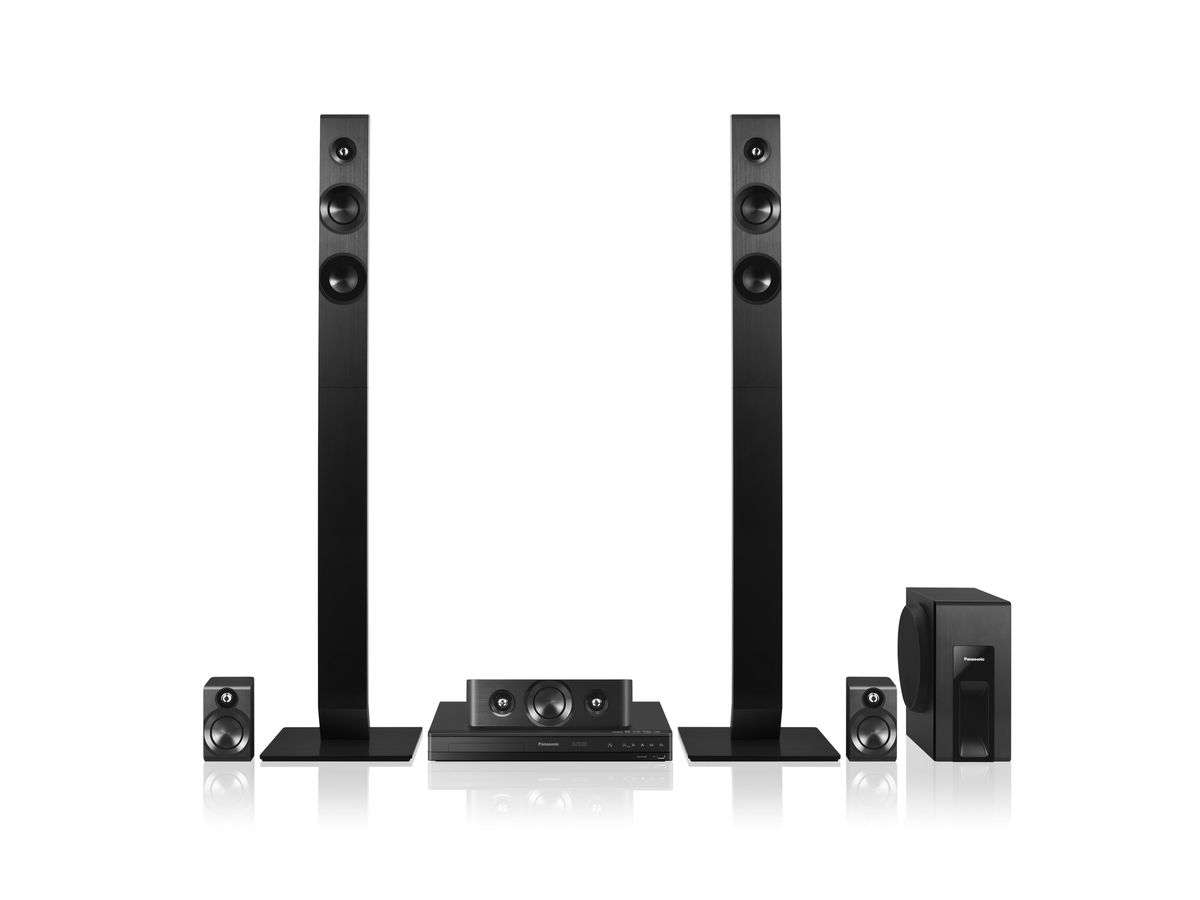 Panasonic Surround Sound 300W HT- DVD Tall Front SC-XH166GS-K