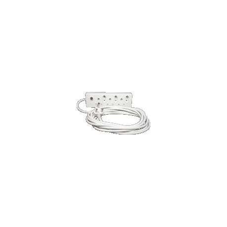 Elec Mts Prepac Multiplug 6way 5m Cord - Elec Mts Prepac Multiplug 6way 5m Cord