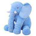 Stuffed Elephant Plush Pillow - BLUE(DISPLAY MODEL)