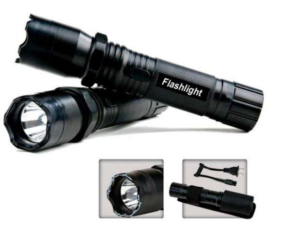 Aluminium Stun Gun with Flashlight (READ THE DESCRIPTION)
