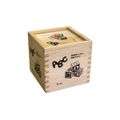 Educational ABC Wooden Blocks In Storage Box - 48 Piece