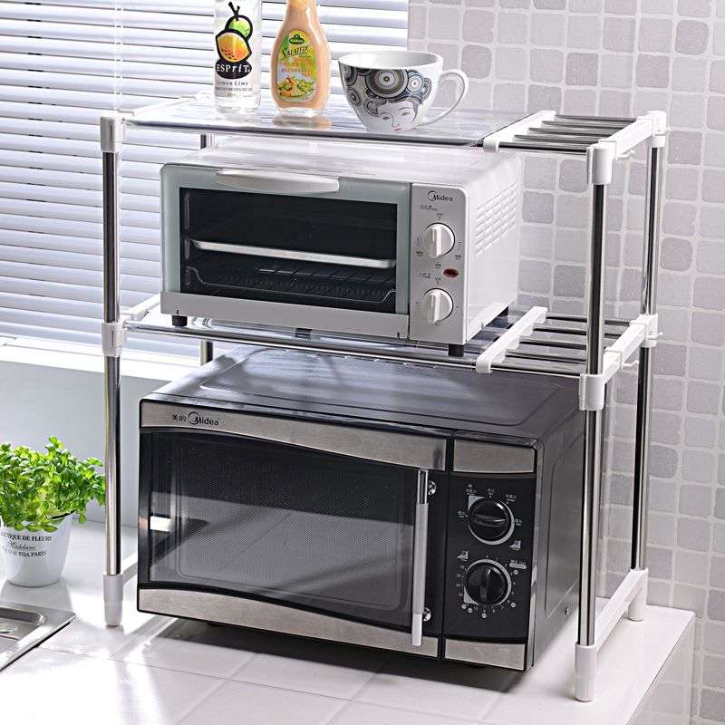 Multi Function Kitchen Microwave Oven Storage Rack