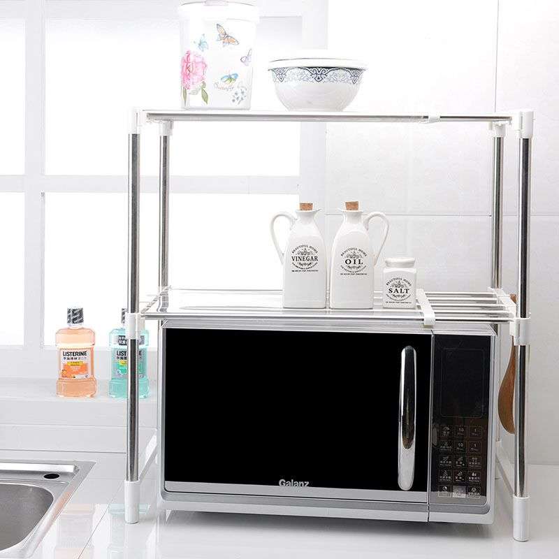 Multi Function Kitchen Microwave Oven Storage Rack