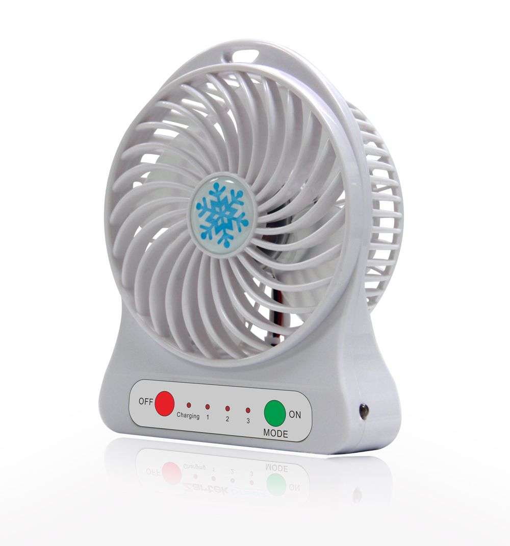 Hight Quality Rechargeable Mini Fan with 18650 battery 1800mah