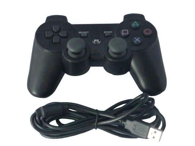 Wired PS3 Replacement Gamepad Game Controller for Sony PS3 Playstation 3 - Open Box