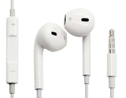 Iphone Replica Headset With Remote & Mic For Iphone And Other Smartphones