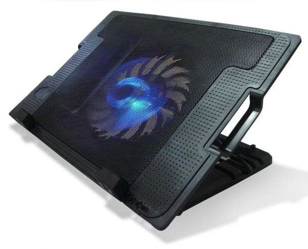 Ergo Stand Laptop Cooling Pad  - Black