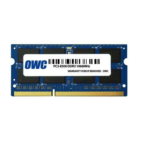 OWC - Mac 4GB DDR3 1066MHz SO-DIMM Memory Module | PC3-8500 - OWC - Mac 4GB DDR3 1066MHz SO-DIMM ...