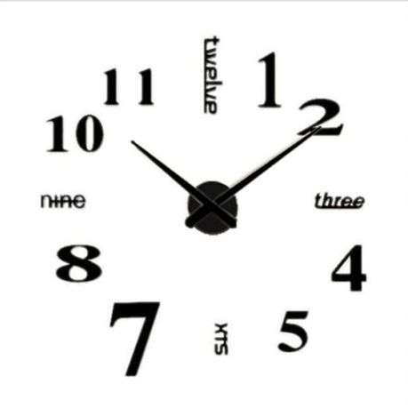 Modern Wall Clock Living Room DIY 3D Home Decoration Large Art Design