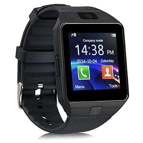 DZ09 Smart Watch Version 2 - Black - Open Box