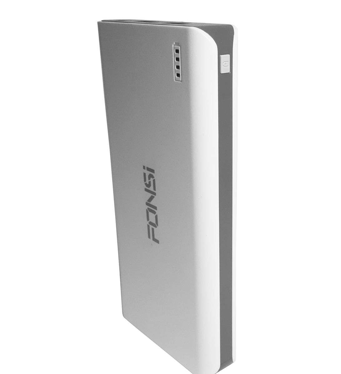 PowerBank 30 000 mAh Striped - White and Grey -OPEN BOX