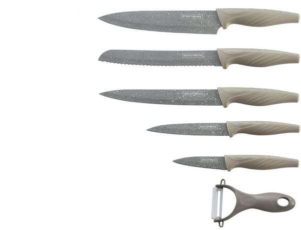 Royalty Line 4 Pieces Non-Stick Marble Coating Knife Set (READ THE DESCRIPTION)