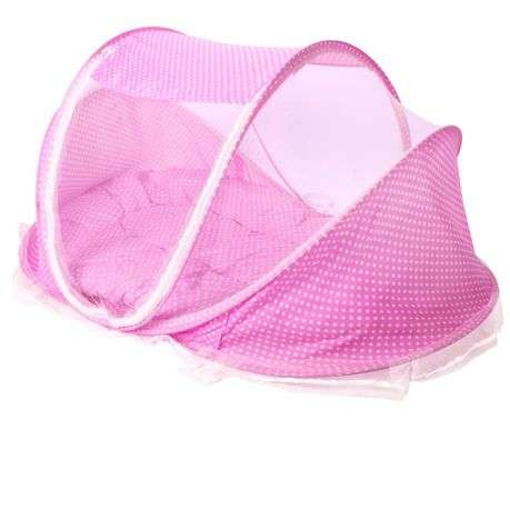Baby Bed with Mosquito Tent - Pink (REFURBISHED)