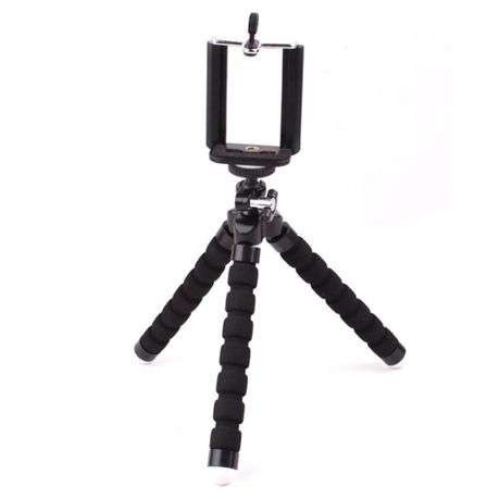 50pcs Black Portable LED cellphone Light and 30pcs black tripod for Marcel