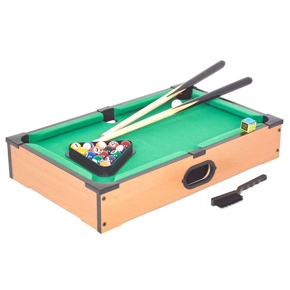 Table Top Pool Table Set