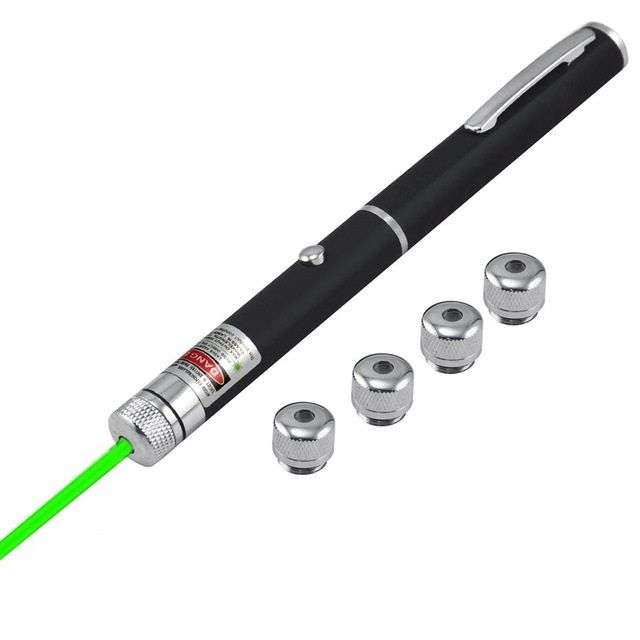 5 in 1 Green Laser Pointer Pen