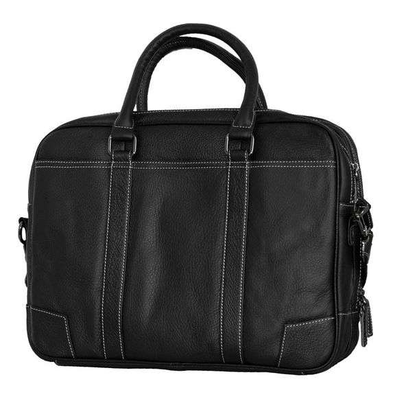FULL GRAIN GENUINE LEATHER BRIEFCASE BAG