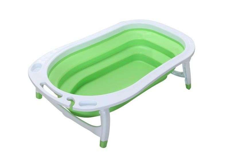 Baby Foldable Baby Bathtub - Green