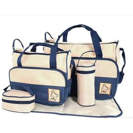 5-in-1 Multifunctional Nappy Bag - Navy (DISPLAY MODEL)
