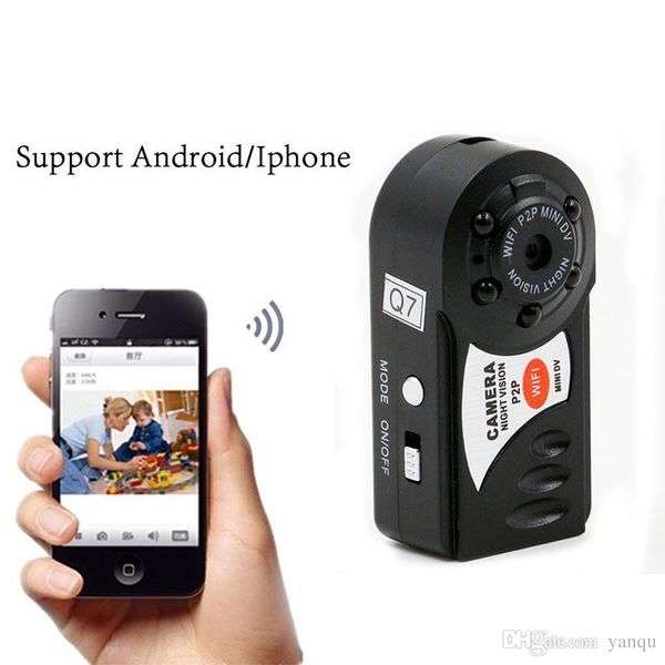 Techme Q7 Wifi Spy Hidden Camera
