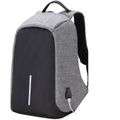 Anti-Theft Waterproof Travel Laptop Backpack - Grey