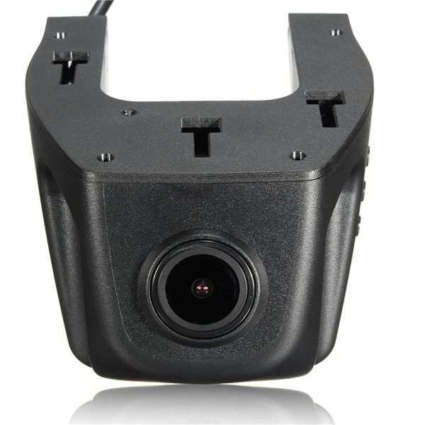 170-Degree Hidden HD Night Vision Wi-Fi Dash Cam