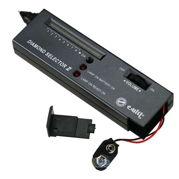 Diamond Moissanite Tester Gemstone Selector II Jewelry Indicator Tool LED Audio