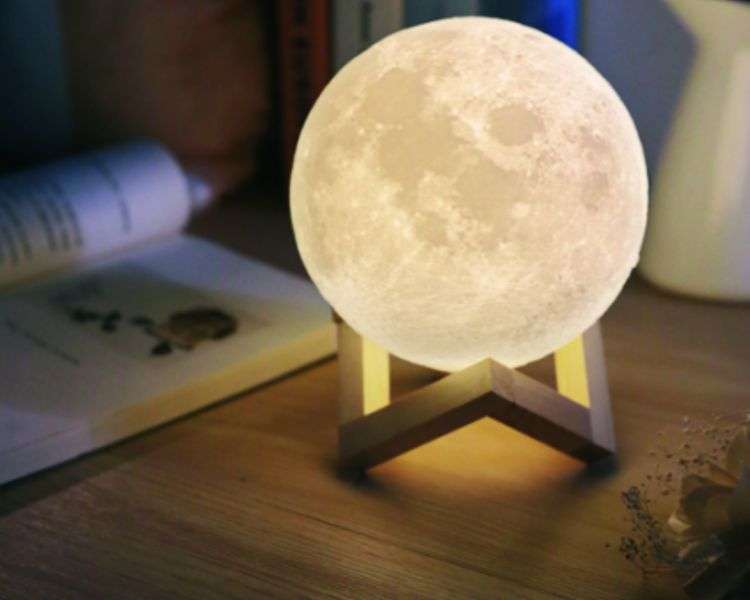 3D Color Changing Moon Lamp