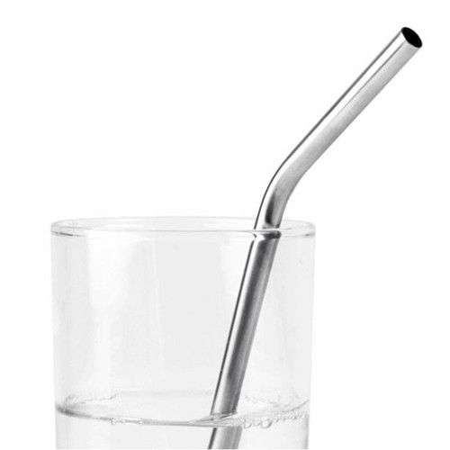 STAINLESS STEEL REUSABLE DRINKING STRAWS
