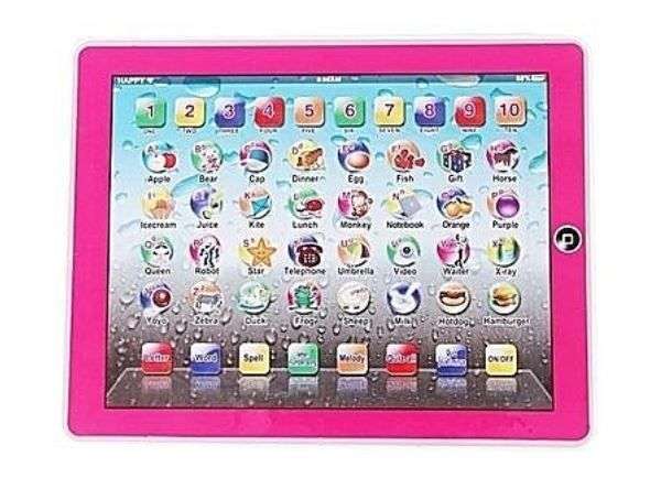 Children`s Interactive Learning Tablet J Pad - Pink