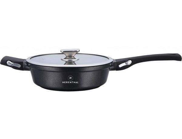 Herenthal 28cm Greblon Non-Stick C3+ Coating Deep Frypan( Display Item)