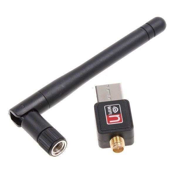 Wi-Fi Adapter 300Mbps Antenna PC Laptop USB Wi-Fi Receiver