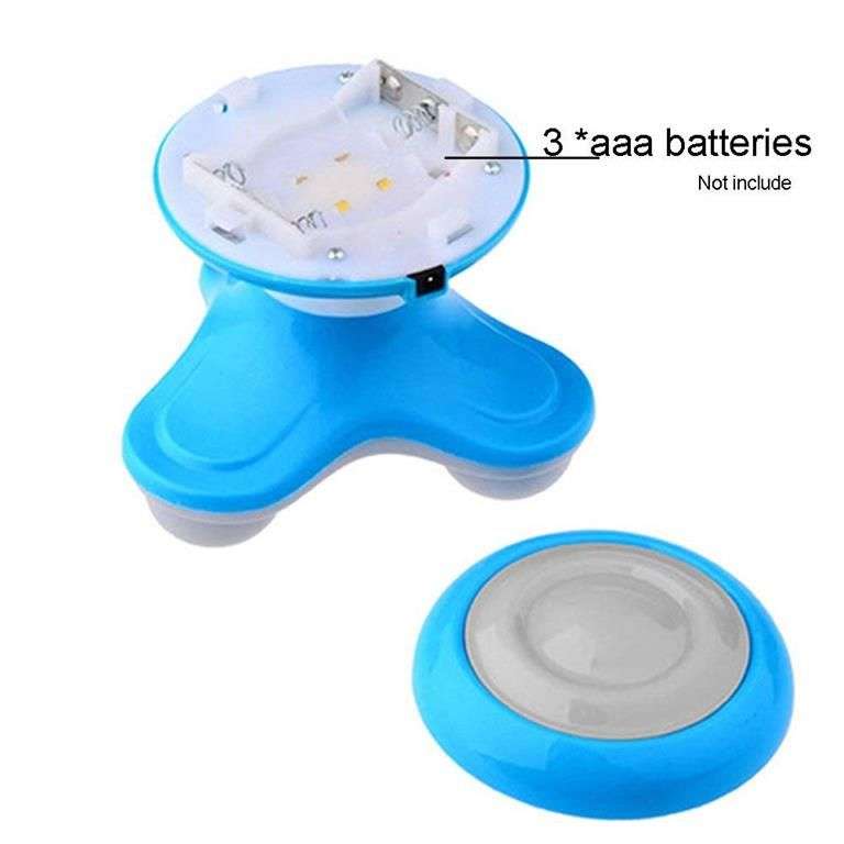 Electric Mini Handheld Vibrating Massager - Blue (READ THE DESCRIPTION)