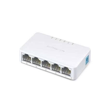 Mercusys - MS105 5-Port Fe Ethernet Desktop Switch - Mercusys - MS105 5-Port Fe Ethernet Desktop ...
