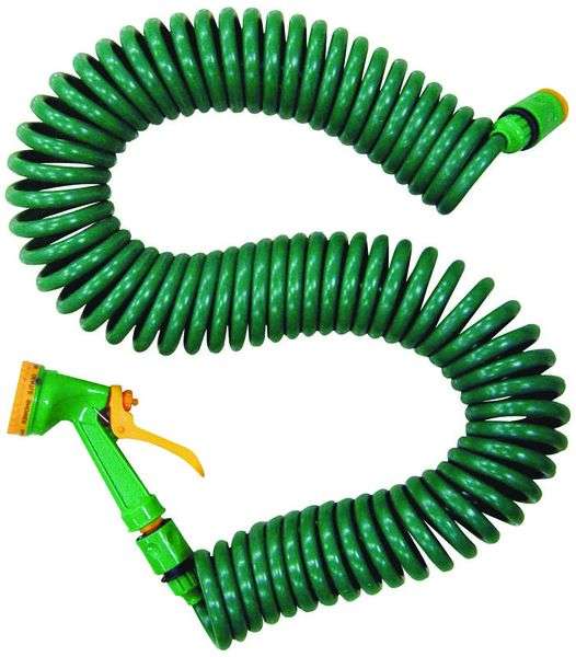 15M TANGLE AND KINK RESISTENT COIL GARDEN HOSE PIPE