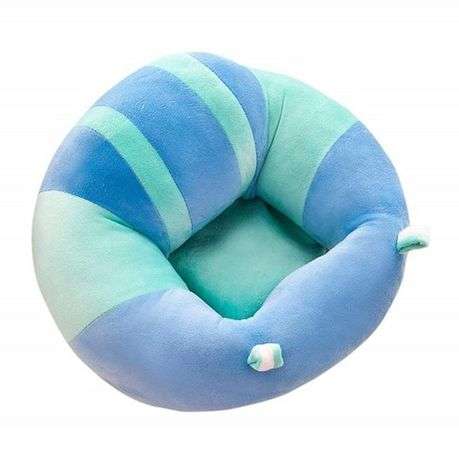 Baby Support Seat Chair Cushion- Blue and Green  (REFURBISHED)