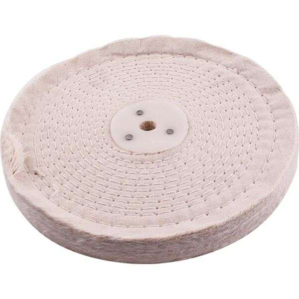Tork Craft White Buff/Mop unstitched 200mm 50 ply Cotton