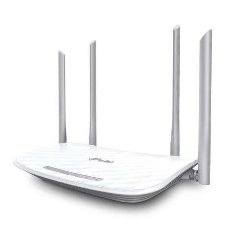 Tp-Link - Archer A5 AC1200 Wireless Dual Band Router - White - Tp-Link - Archer A5 AC1200 Wireles...