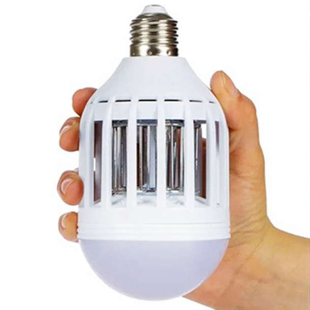 Bug Zapper Light Bulb 2-in-1 LED Mosquito Killer Lamp