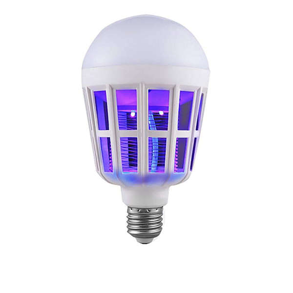 Bug Zapper Light Bulb 2-in-1 LED Mosquito Killer Lamp