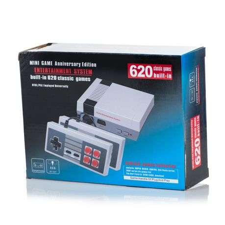 Mini Game Anniversary Edition Entertainment System Built In 620 Classic Games