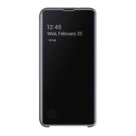 Galaxy S10e Clear View cover BLACK