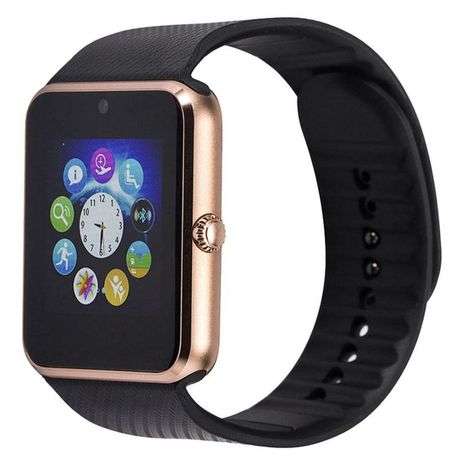 GT08 smartwatch with SIM slot - Gold  - Open Box
