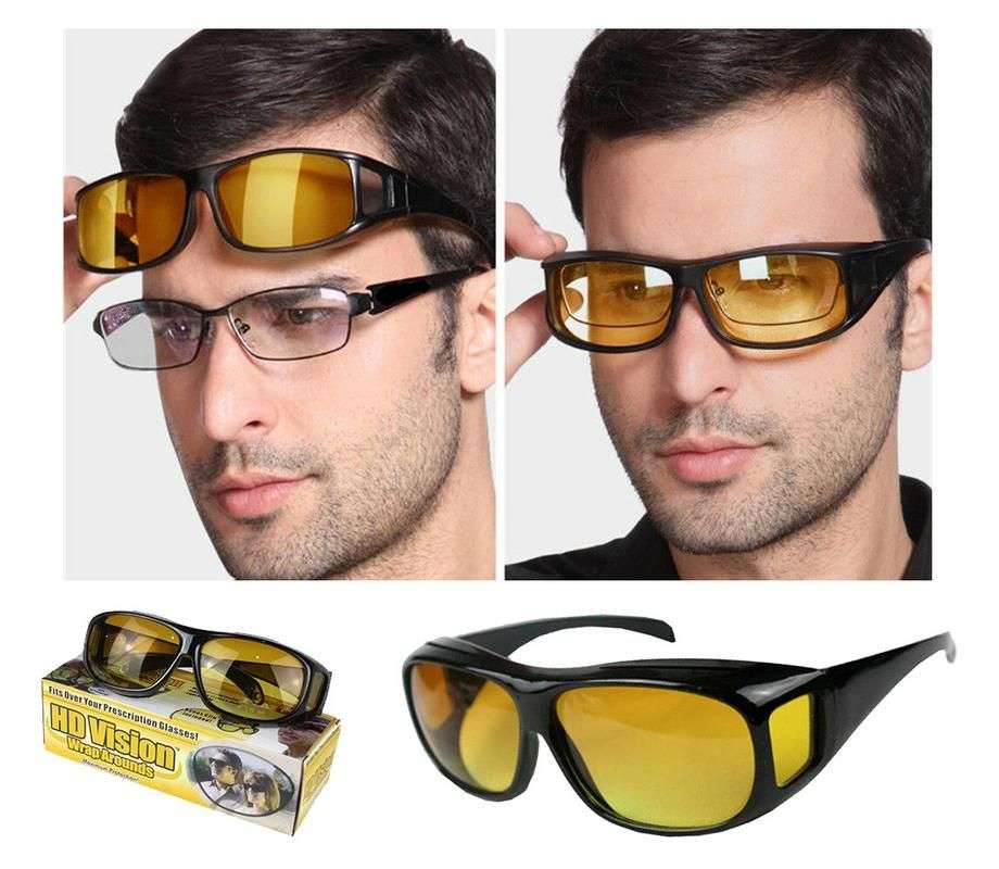 Hd Vision Wrap Around Glasses