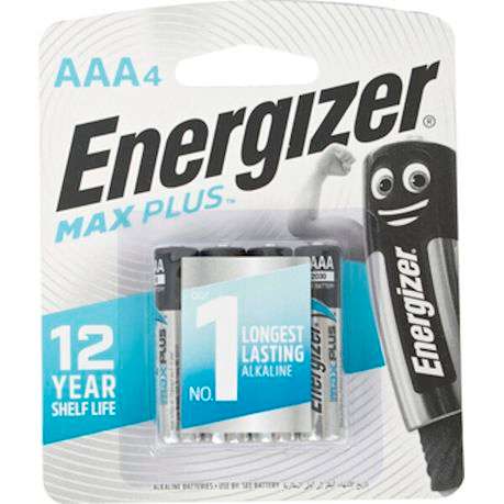 Energizer - 1.5v MAX Plus Alkaline AAA Battery Card 4 - Energizer - 1.5v MAX Plus Alkaline AAA Ba...