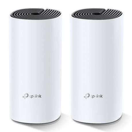 Tp-Link - Deco M4 (2-pack) AC1200 Whole Home Mesh Wi-Fi System - Tp-Link - Deco M4 (2-pack) AC120...