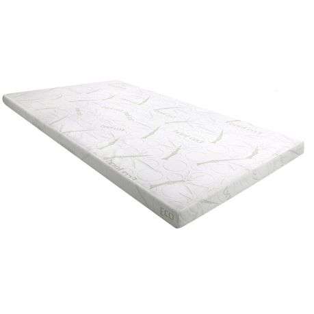 Gel Infused Visco Memory Foam Topper  Royal Luxury Plush Design(Untested)