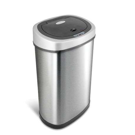 Automatic Motion Sensor Touchless Stainless Steel Dustbin  50L(Untested)